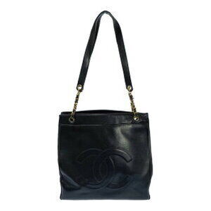 Chanel Deca Coco Tote Bag Black All Seasons